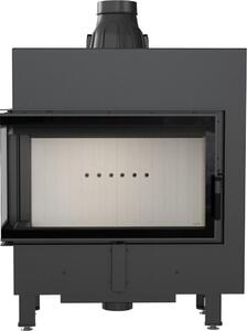 Inserto camino in acciaio KRATKI LUCY SLIM sinistro 10 kW Ø 160