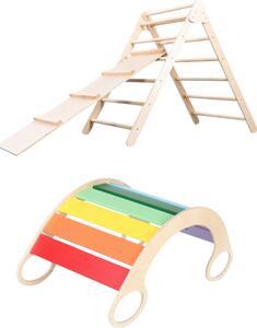 Set Montessori - triangolo pickler e altalena 5in1