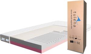 TULENA NOX materasso in schiuma 100x190 cm, double face H4+H5 Comfort, altezza 16 cm, rivestimento antibatterico sfoderabile, confortevole e durevole