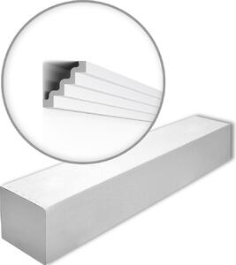 NMC ST4-box NOMASTYL Noel Marquet 1 cartone con 20 strisce decorative Cornice per soffitto stile moderno colore bianco | 40 m