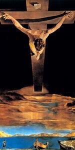 Stampa d'arte Christ of Saint John of the Cross 1951, Salvador Dalí