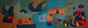 Stampe d'arte Peinture murale, Joan Miró, (120 x 40 cm)