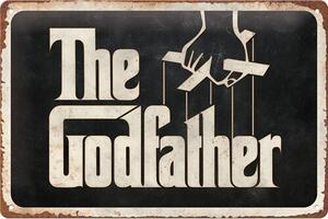Cartello in metallo The Godfather, (30 x 20 cm)
