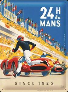 Cartello in metallo 24h du Mans - Racing Poster, (30 x 40 cm)