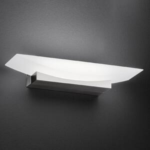 FISCHER & HONSEL Applique LED Bowl TW, larghezza 30 cm, nichel