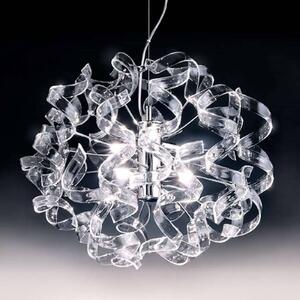 Metallux Lampada a sospensione Crystal, ovale