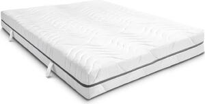 Materasso viscoelastico a 7 zone Sleezzz Smart 140 x 200 cm, altezza 18 cm, livello di rigidità H3 con schiuma a memoria d'aria