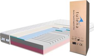 TULENA NOX Materasso in Schiuma 80x200 Comfort Medio H3 / H4 Comfort 20 cm – Reversibile con Rivestimento Antibatterico e Cerniera