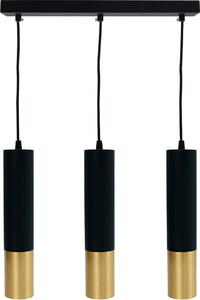 Lampada a sospensione nero-oro 3xGU10 Circus ID-6029-03 Idealed