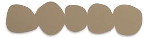 Attaccapanni da parete beige in metallo 58 cm Tumulo – Spinder Design