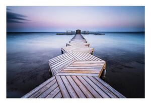 Dipinto 113x85 cm Twilight Pier – Styler