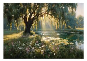 Dipinto 113x85 cm Sunlit Willow – Styler