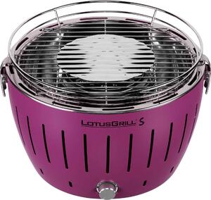 LotusGrill G280 G-LI-280 - Grill per barbecue - Carbonella - Viola prugna