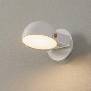 Viokef Applique LED Hemi paralume orientabile bianco