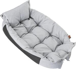 Letto per cani 2in1 "Twice" -120x80cm- Divano e materasso multifunzionale, pieghevole, impermeabile, antiscivolo, per cani e gatti | PillowPrim