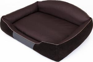 Cuccia per cani "Royal" -65x50cm- Robusta con schienale alto, morbidamente imbottita | Pillowprim