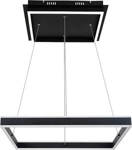 Lampada a sospensione LED 60W colore nero opaco 3085 Quadro Rabalux