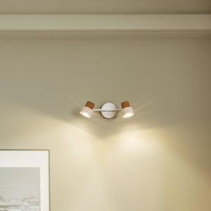 LEDVANCE Faretto da soffitto, GU10, a 2 luci, dimmerabile, bianco