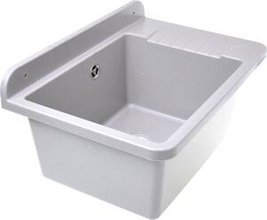 Aqbau® Lavello 505 mm Lavello grigio granito