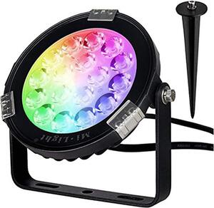 Mi Light MiBoxer FUTC02 Faretto da giardino a LED con picchetto 9W 700 lumen RGB + CCT IP66 2,4 GHz Faretto illuminante
