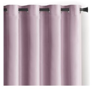 Tenda parzialmente oscurante rosa chiaro in velluto 140x245 cm Eyelets – Restilo