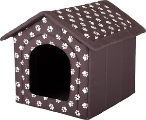 Cuccia pieghevole per cani R3 - 46x52x53 cm - per interni ed esterni - lavabile, leggera, stabile - tetto con zip | PillowPrim