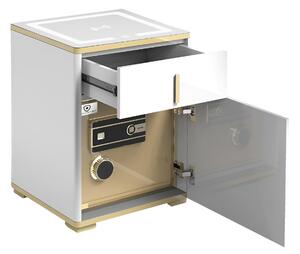 Extralink cassaforte elettronica integrata in un moderno comodino