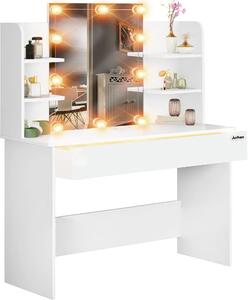 Tavolino LUCIA con illuminazione 108x40x140cm, bianco