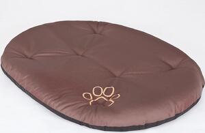 Cuscino per cani Cesto per cani Cuscino per cani Cuccia per cani Letti imbottiti per cani grandi R5 - 71 x 54 cm Marrone chiaro
