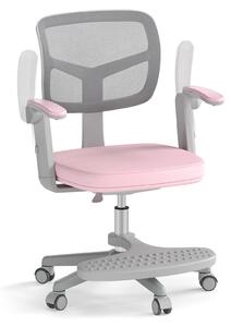 Sedia da scrivania per bambini FANTASK, sedia girevole regolabile in altezza, ergonomica