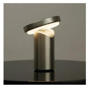 TOPO LAMPADA A BATTERIA RICARICABILE LED 5W LUCE 2700K TOUCH DIMMER, PORTA USB ORIENTABILE 4 COLORI
