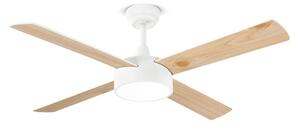 ORIONE VENTILATORE D132 CM CON 4 PALE REVERSIBILI LED 22W LUCE CCT DIMMERABILE TELECOMANDO INCLUSO