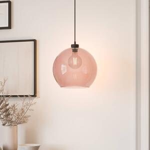 TK Lighting Lampada a sospensione Cubus, a 1 luce, rosa