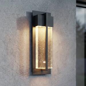 Applique da esterni a LED Velune Lucande, Nero, Alluminio, Moderno, Applique LED da esterni