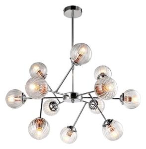 Lampadario a sospensione con supporto rigido BEST 12xE14/40W/230V