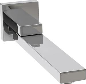 Rubinetto per lavabo - Rubinetto per bagno - Acciaio inox - Orientabile a 180° - Attacco G1/2 - A pavimento - 23×6 cm - Cromo