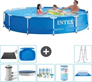 Piscina autoportante rettangolare - 366x76 cm - 9 pezzi - Modello S41764
