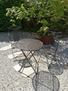 Set di mobili da giardino Broder, marrone scuro