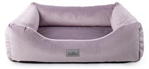 Letto per cani Premium Velvet Pink XL - 103x80x24 cm | Divano morbido per cani e gatti