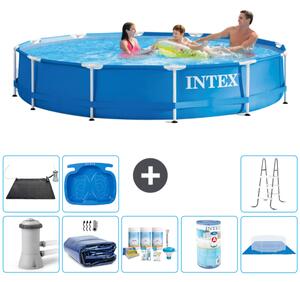 Piscina fuori terra a struttura - 366x76 cm - 9 pezzi - Modello S41766