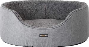 Cuccia per cani FEANDREA, cuccia per cani, cuscino reversibile, 92 x 72 x 28 cm, grigio