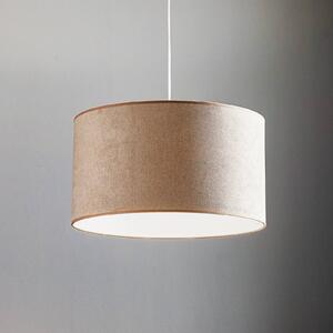 Duolla Lampada a sospensione Bristol, intreccio, beige