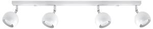 Lampada a soffitto OCULARE 4L bianco 4xGU10 10W acciaio 16x10x80cm Sollux Lighting