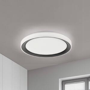 LOLA Smart Disc plafoniera LED nero/bianco, RGBW