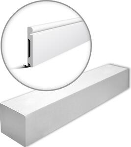 NMC FL4-box WALLSTYL Noel Marquet 1 cartone con 6 strisce decorative Modanatura per pavimenti stile classico colore bianco | 12 m