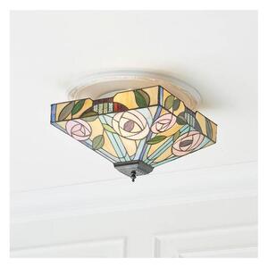 Endon 70699 - Plafoniera Tiffany WILLOW 2xE27/60W/230V 35x35 cm