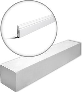 NMC FB1-box WALLSTYL Noel Marquet 1 cartone con 17 strisce decorative Modanatura per pavimenti stile classico colore bianco | 34 m