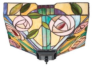 Endon 70699 - Plafoniera Tiffany WILLOW 2xE27/60W/230V 35x35 cm