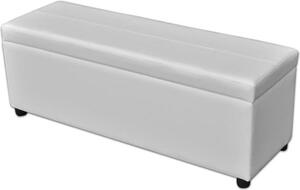 Divano in legno Tidyardardine, bianco