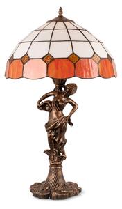 Brilagi - Lampada da tavolo in vetro Tiffany SIENNA 1xE27/60W/230V